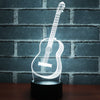 Guitar colorful 3D night light