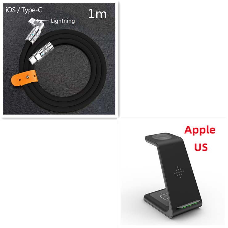 3 In 1 Fast Charging Station Wireless Charger