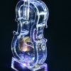 Acrylic Cello Music Box With Light Music Box