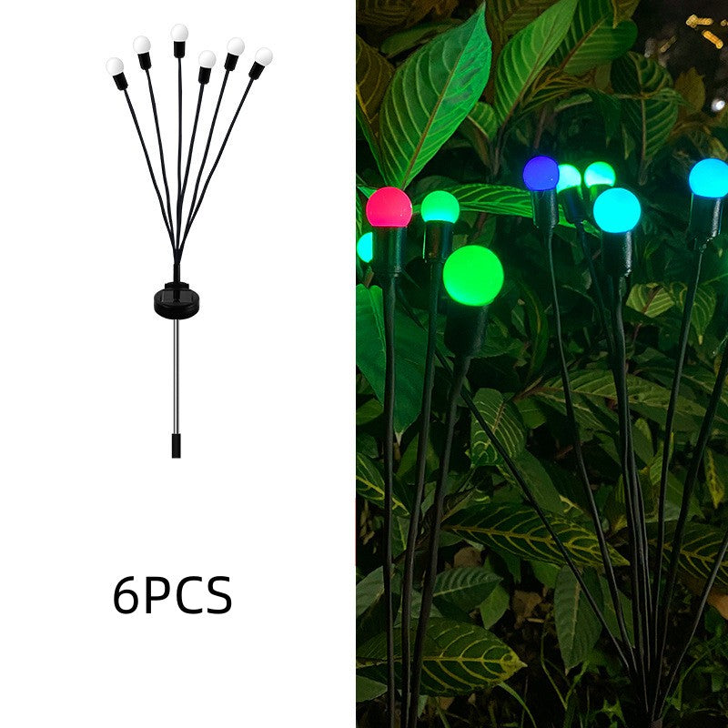 Simulation Firefly Solar Light Outdoor Garden Decoration