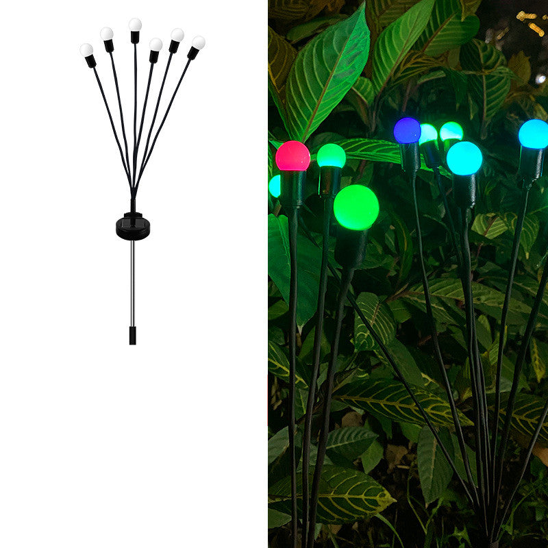 Simulation Firefly Solar Light Outdoor Garden Decoration