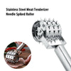 Stainless Steel Meat Tenderizer Roller Hammer Mallet